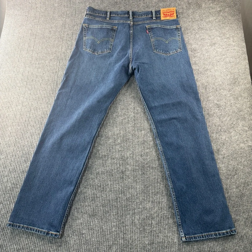 Levi's 505 Regular Fit Jeans Mens 40x32 Blue Excellent Straight Leg Denim
